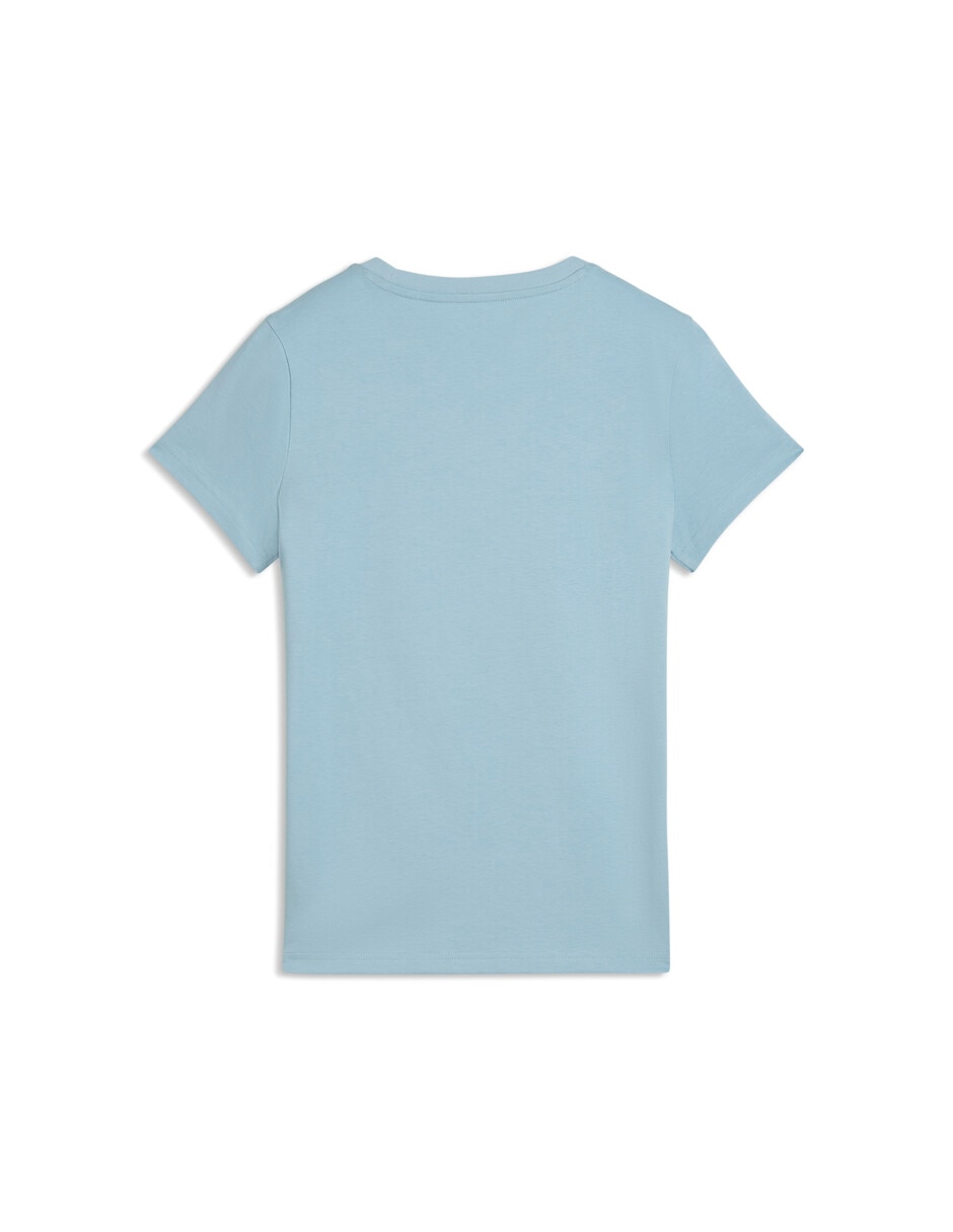Playera manga corta cuello redondo para mujer 4