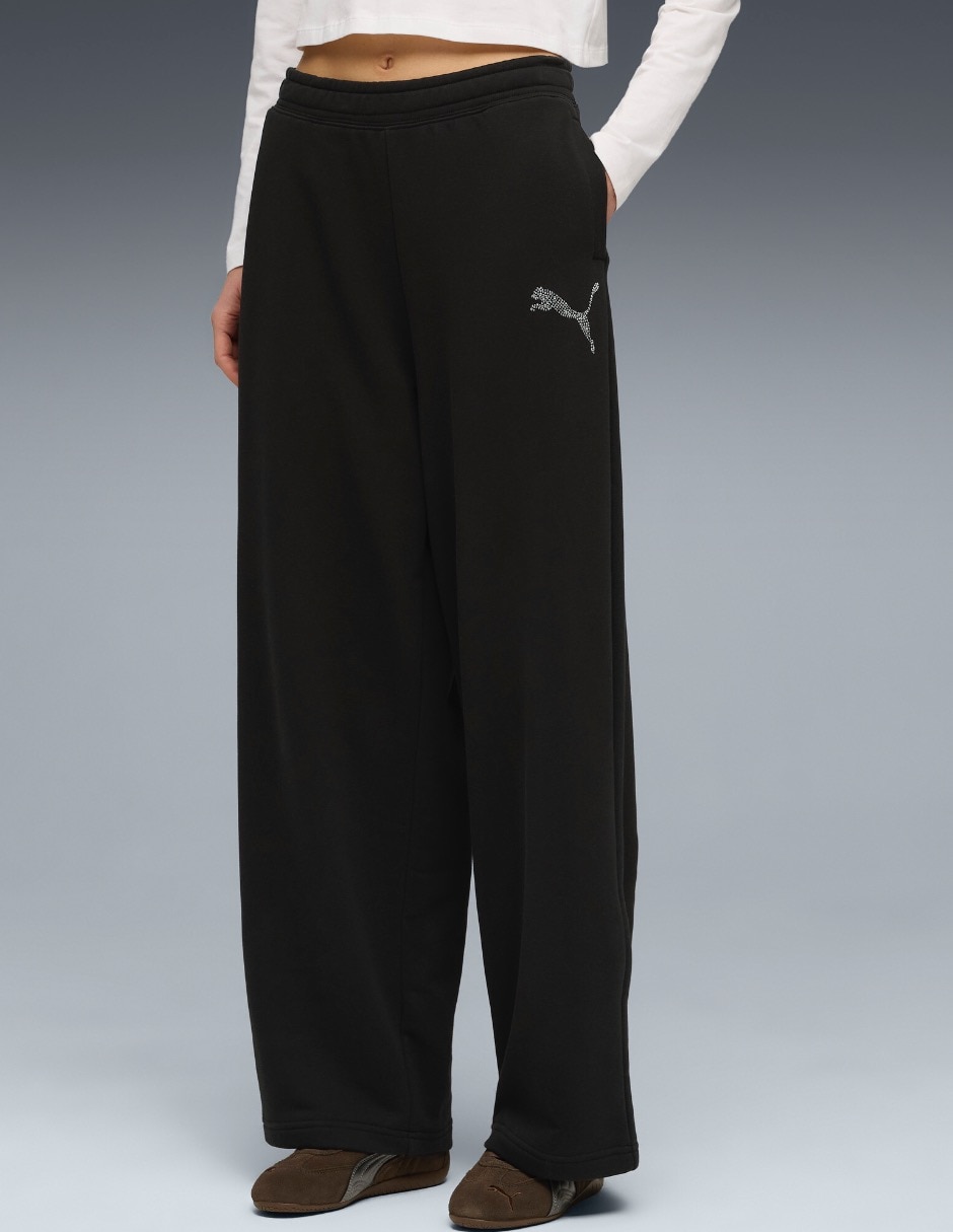 Pants amplio con elástico para mujer Pants amplio con elástico para mujer