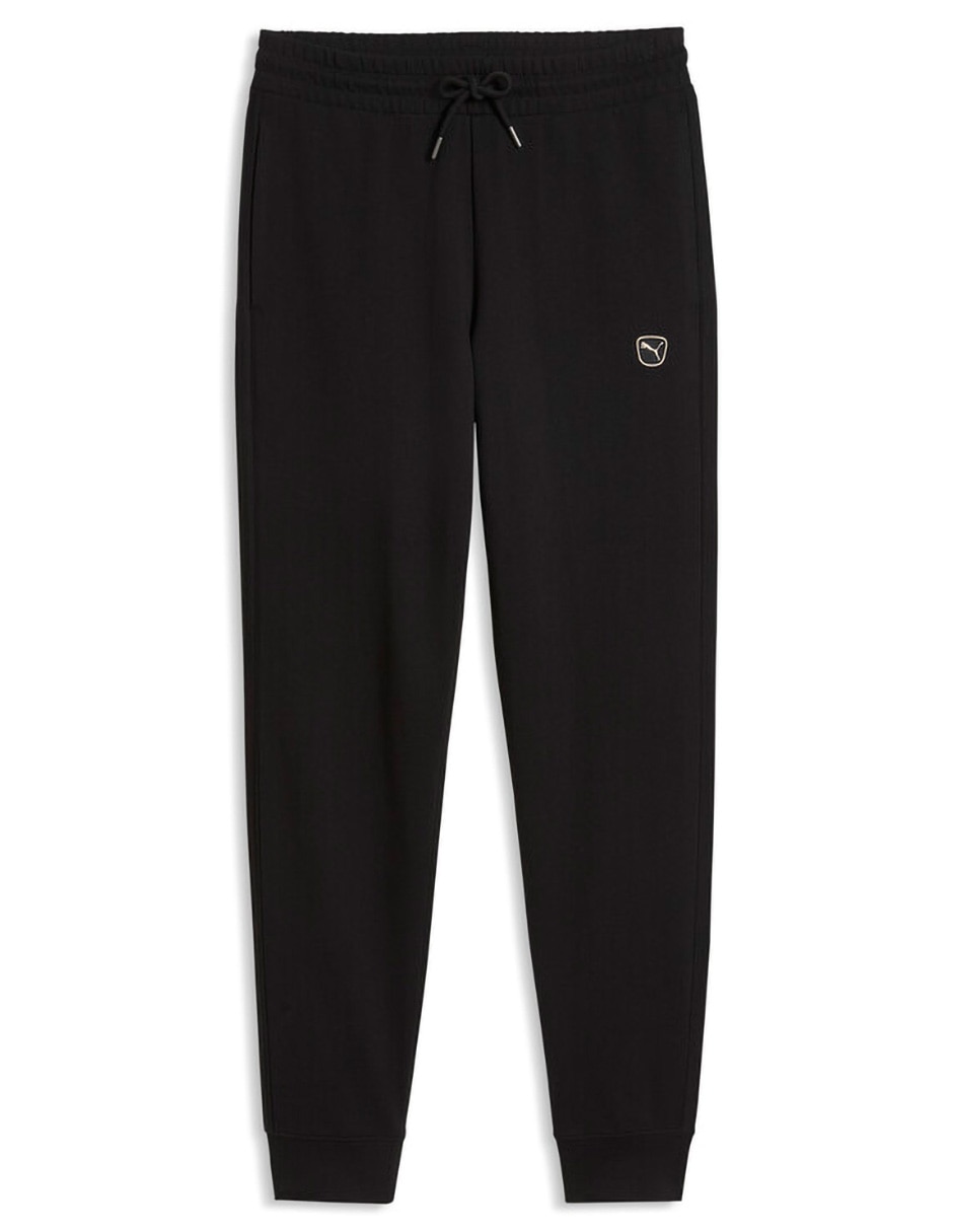 Pants regular con elástico para mujer 5