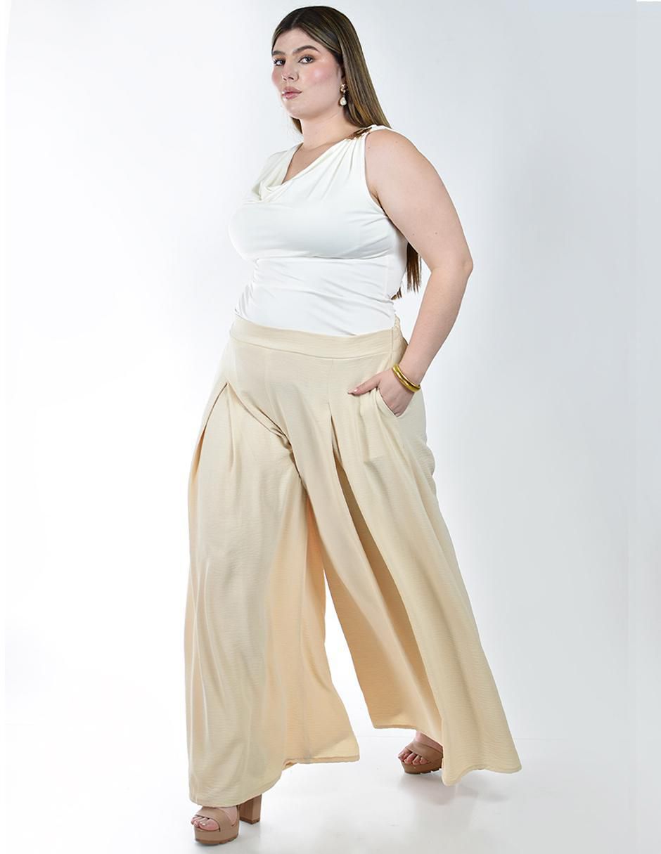 Pantalón relaxed amplio para mujer 2
