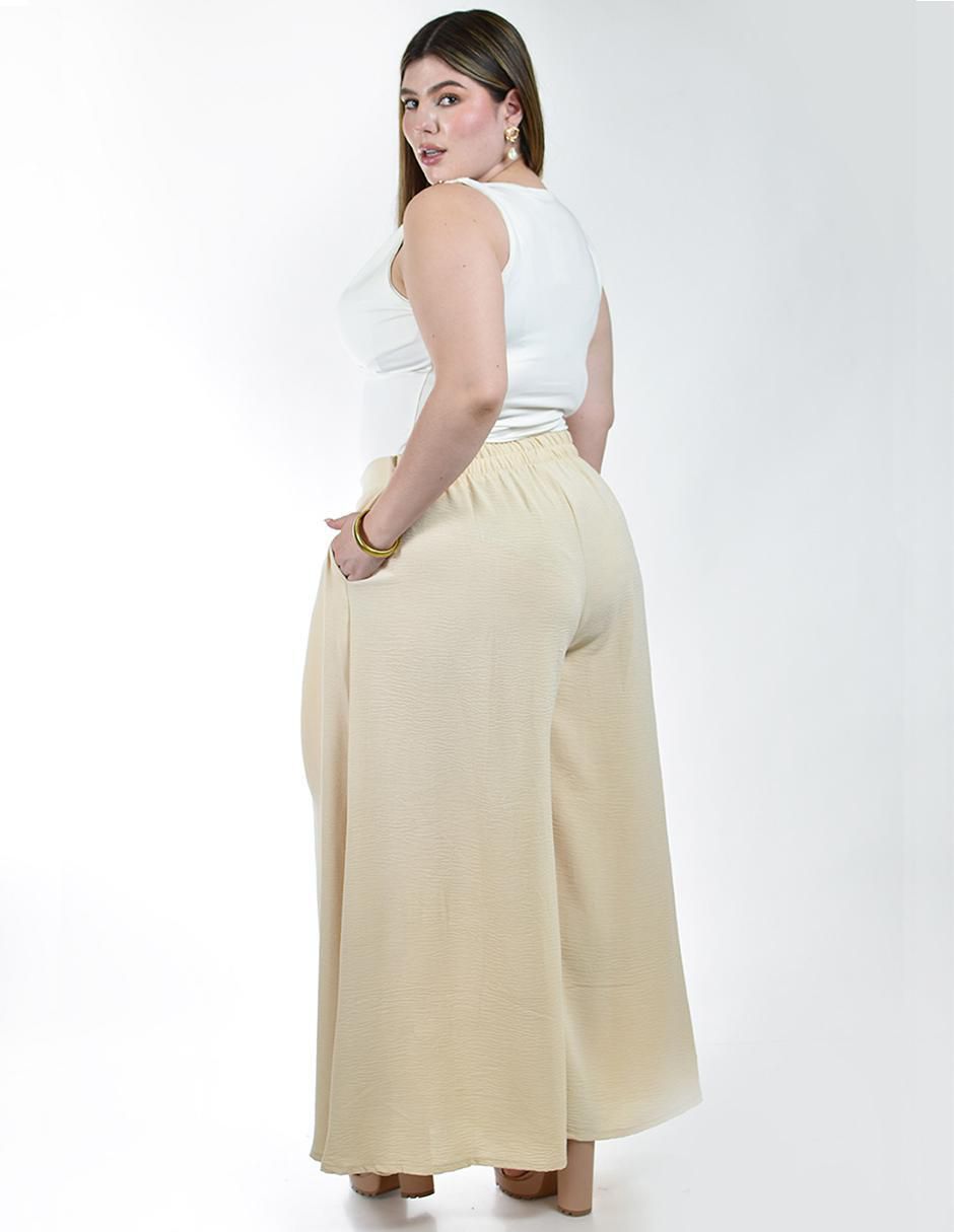 Pantalón relaxed amplio para mujer 3