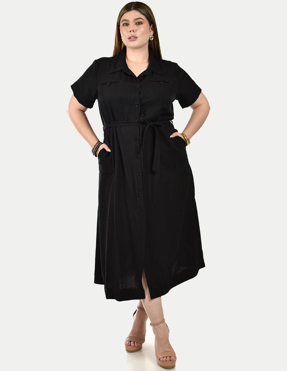 Vestido midi casual para mujer Vestido midi casual para mujer