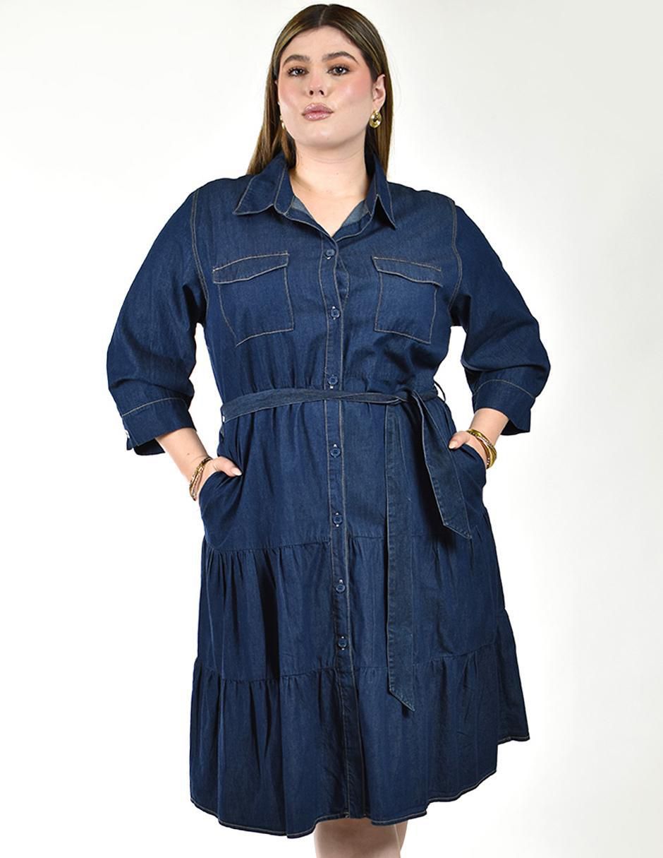 Vestido midi casual para mujer