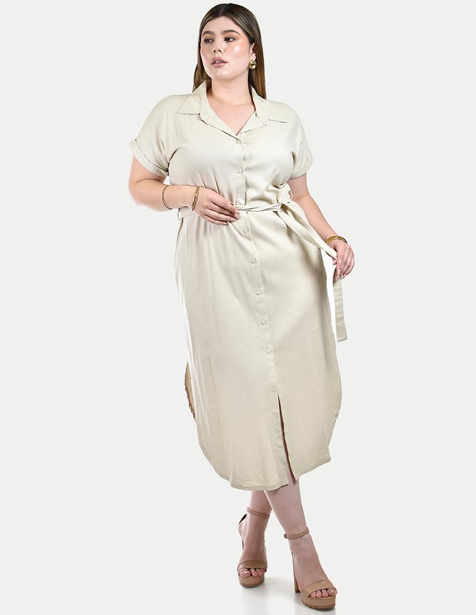 Vestido midi casual para mujer 4