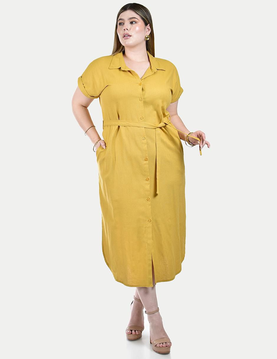 Vestido midi casual para mujer Vestido midi casual para mujer