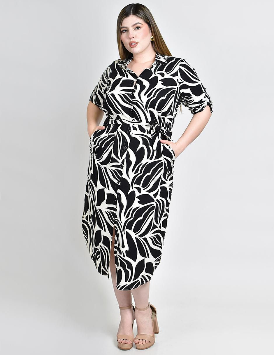 Vestido midi casual para mujer Vestido midi casual para mujer
