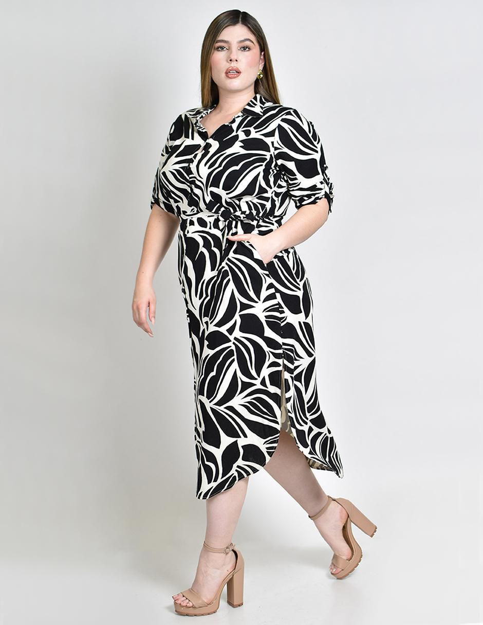Vestido midi casual para mujer 2