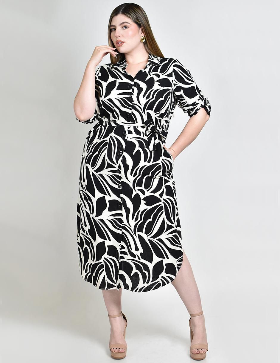 Vestido midi casual para mujer 4