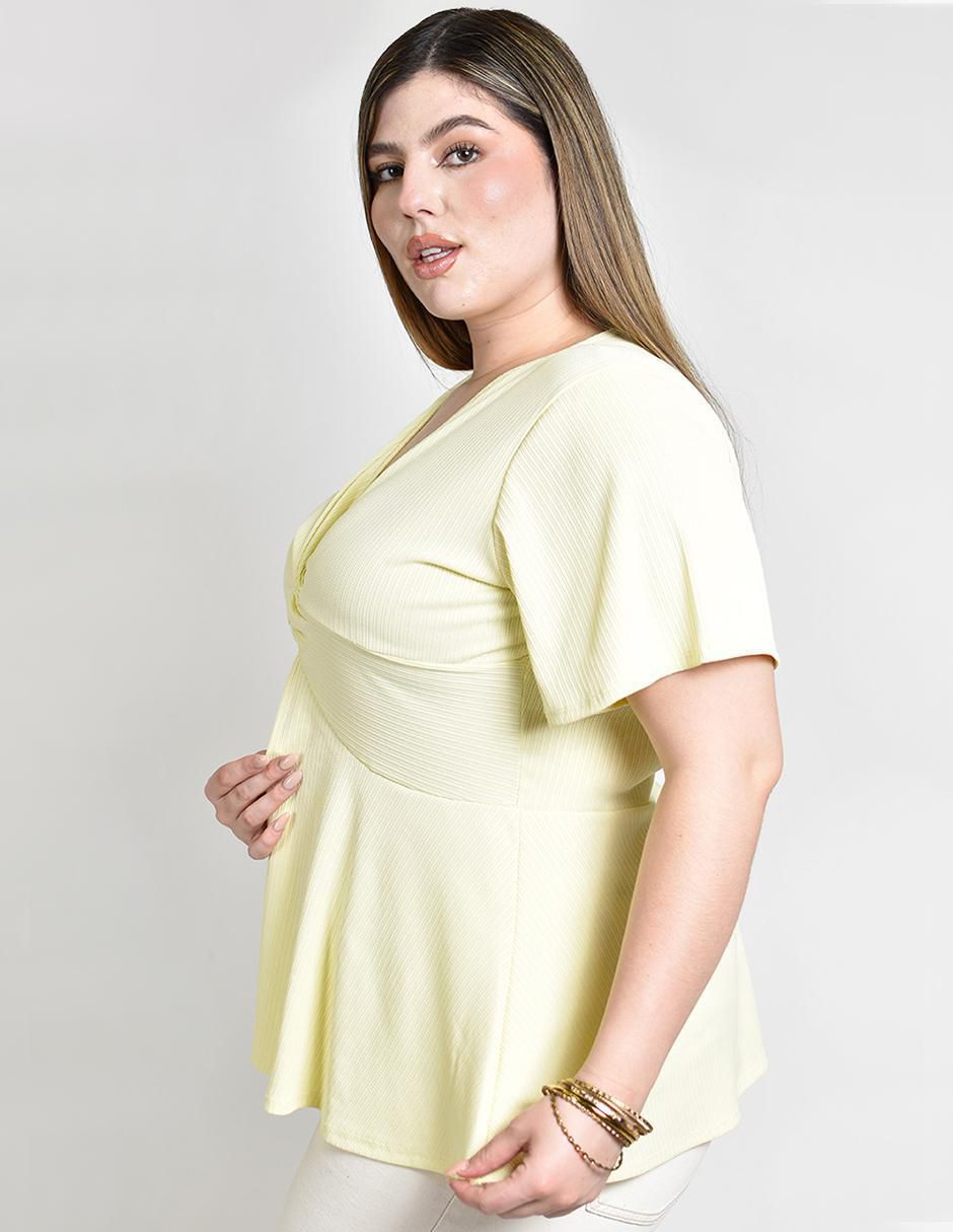 Blusa manga corta para mujer 2