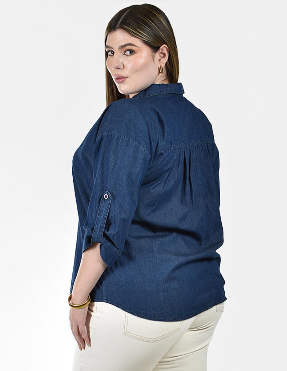 Blusa manga 3/4 para mujer 3