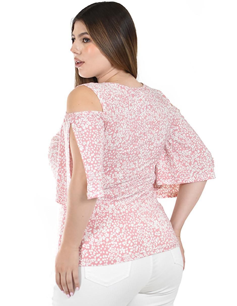 Blusa manga al codo para mujer 3