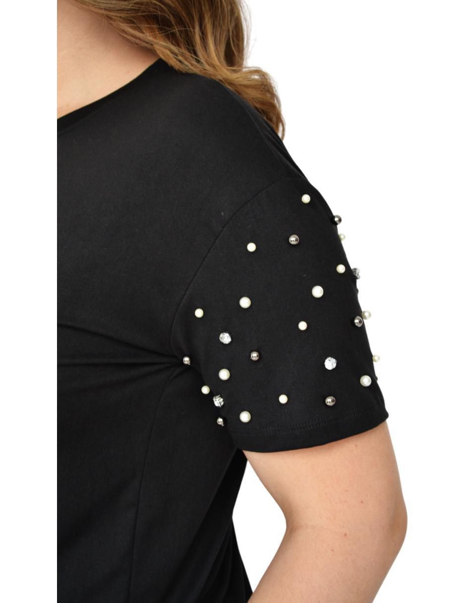 Blusa manga corta para mujer 4