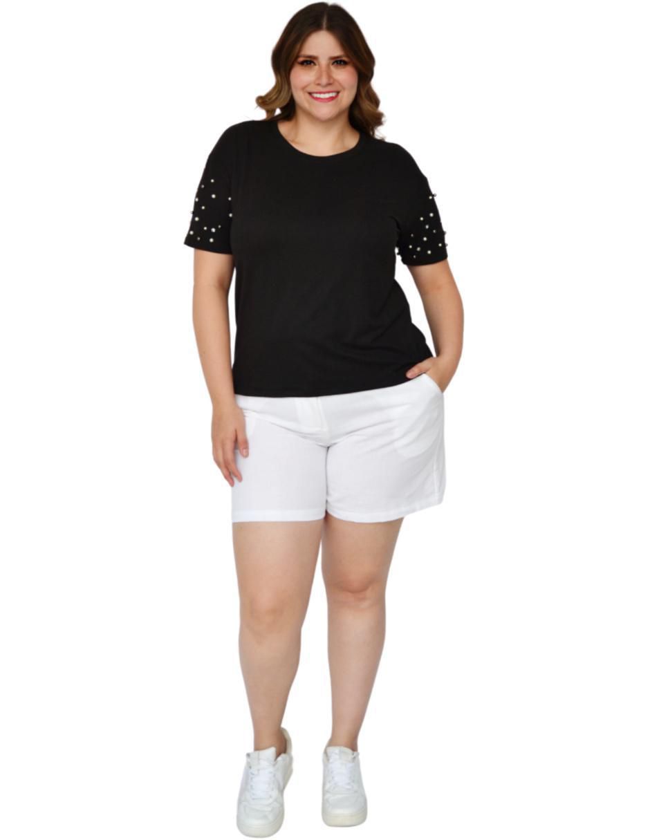 Blusa manga corta para mujer 5
