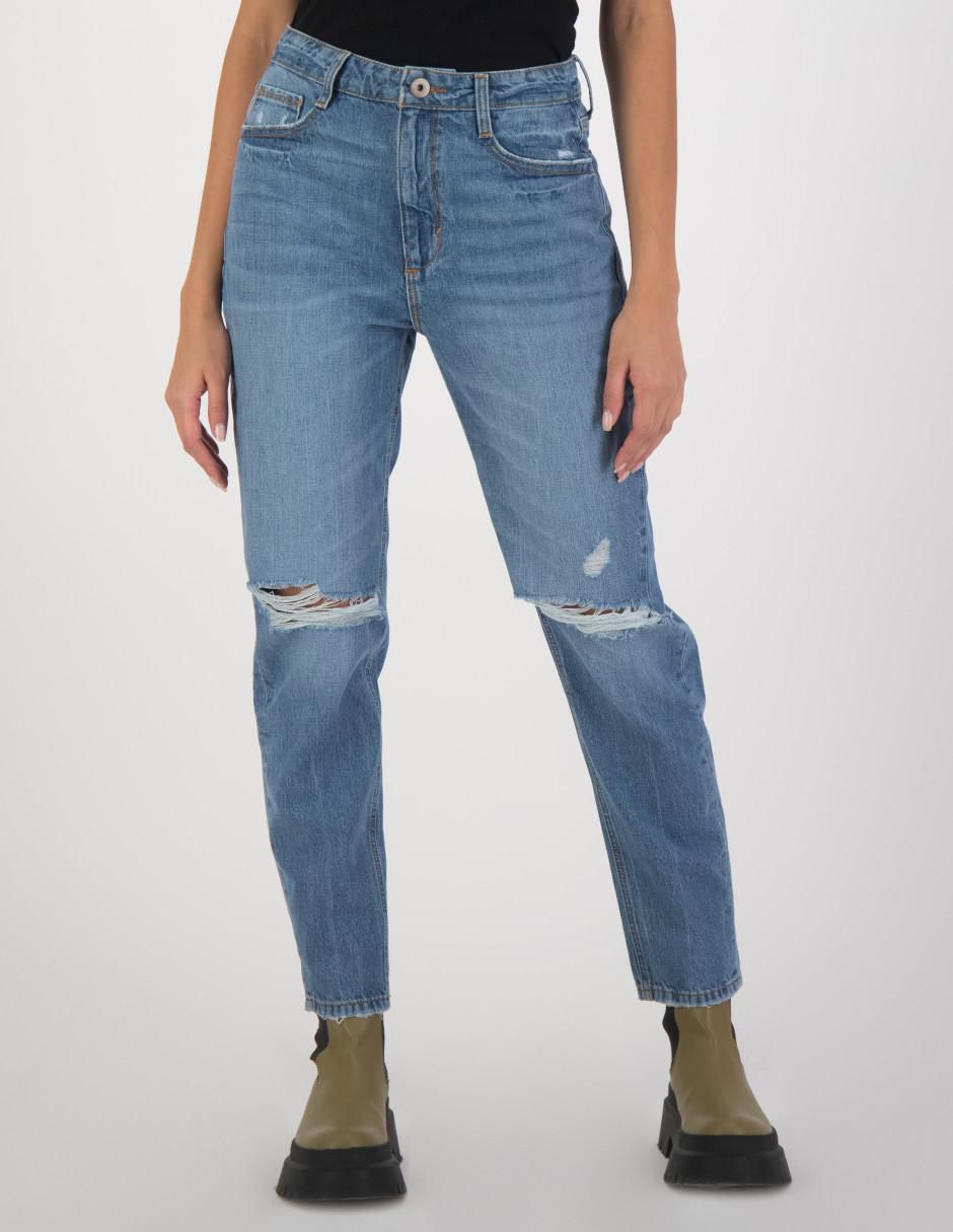 Jeans super skinny Seven Jeans 9444stob corte cintura alta para