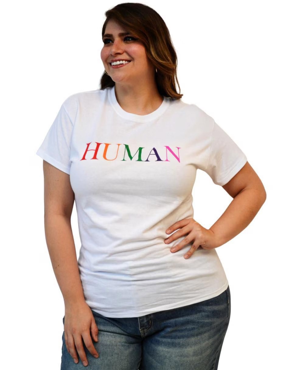 Playera manga corta cuello redondo para mujer Playera manga corta cuello redondo para mujer