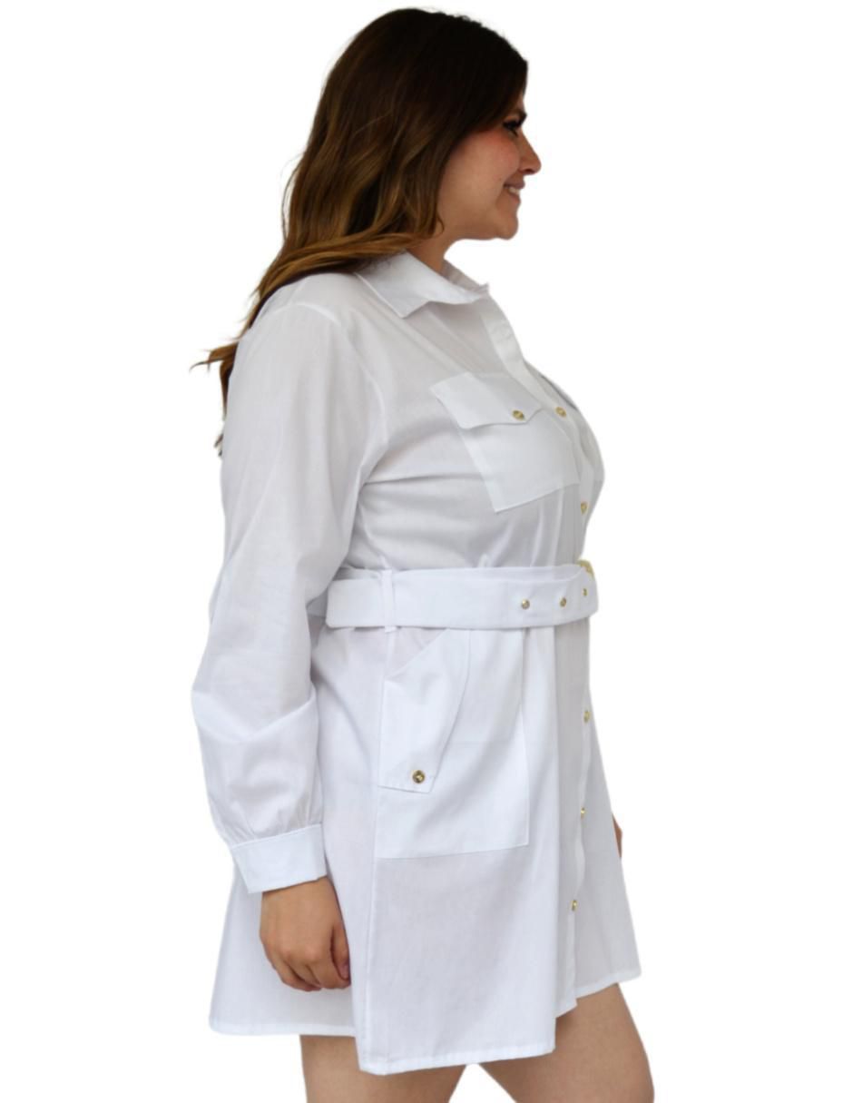 Vestido a la rodilla casual para mujer 2