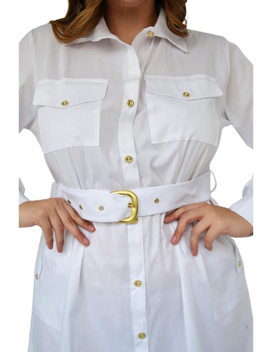 Vestido a la rodilla casual para mujer 4