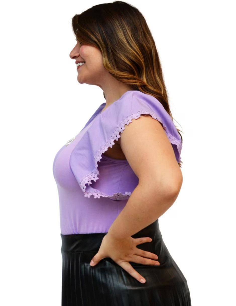 Blusa manga corta para mujer 2