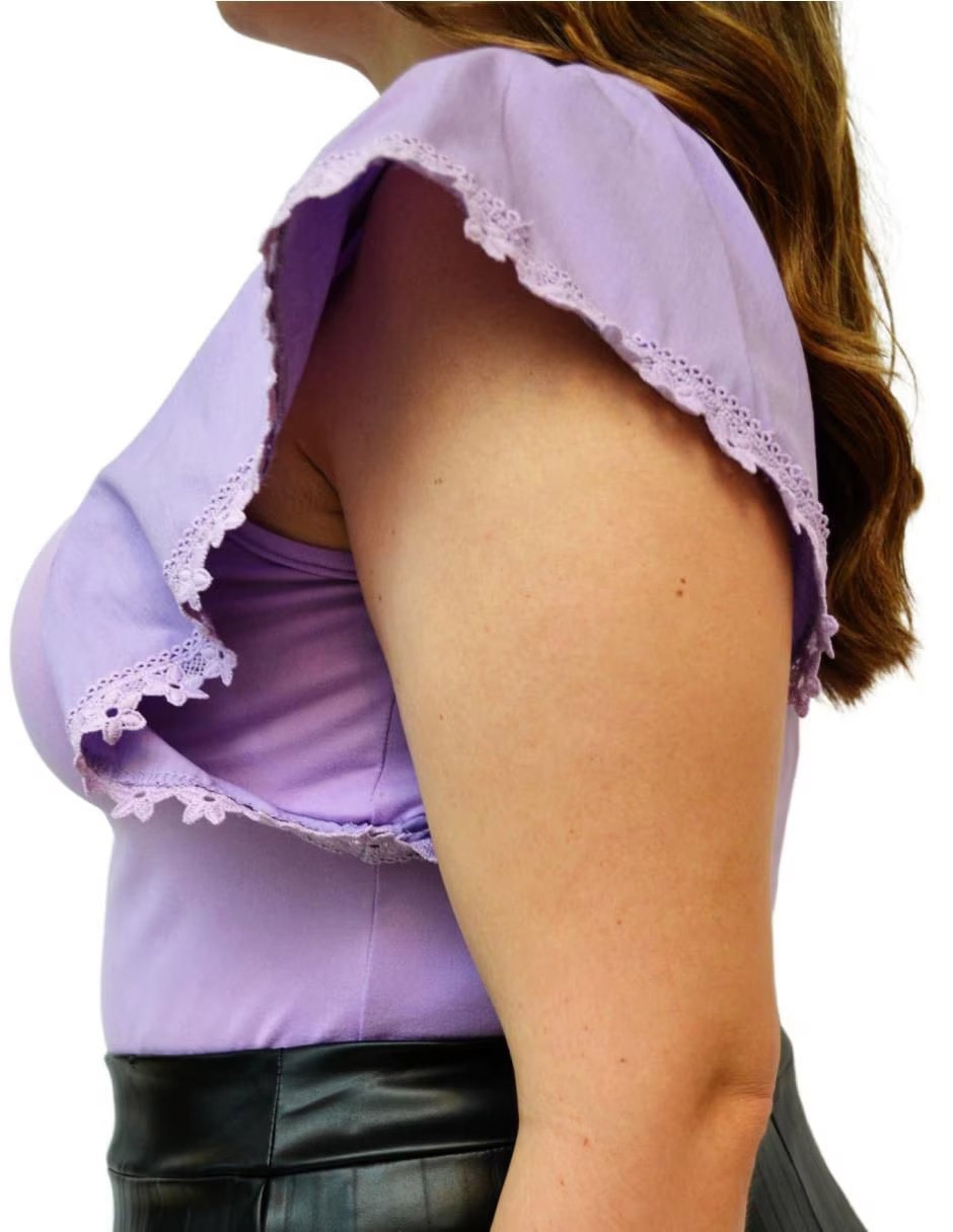 Blusa manga corta para mujer 8