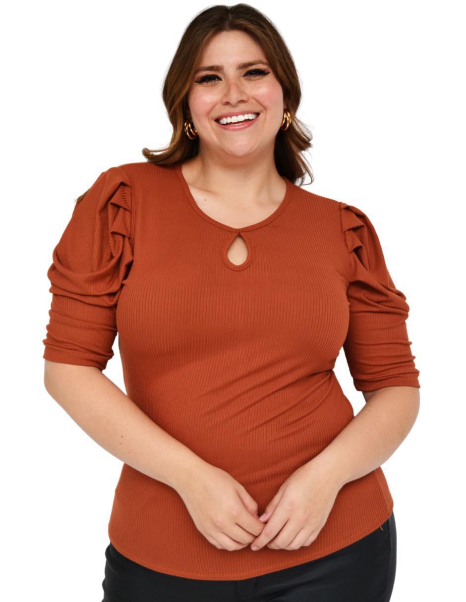 Blusa manga corta para mujer 1