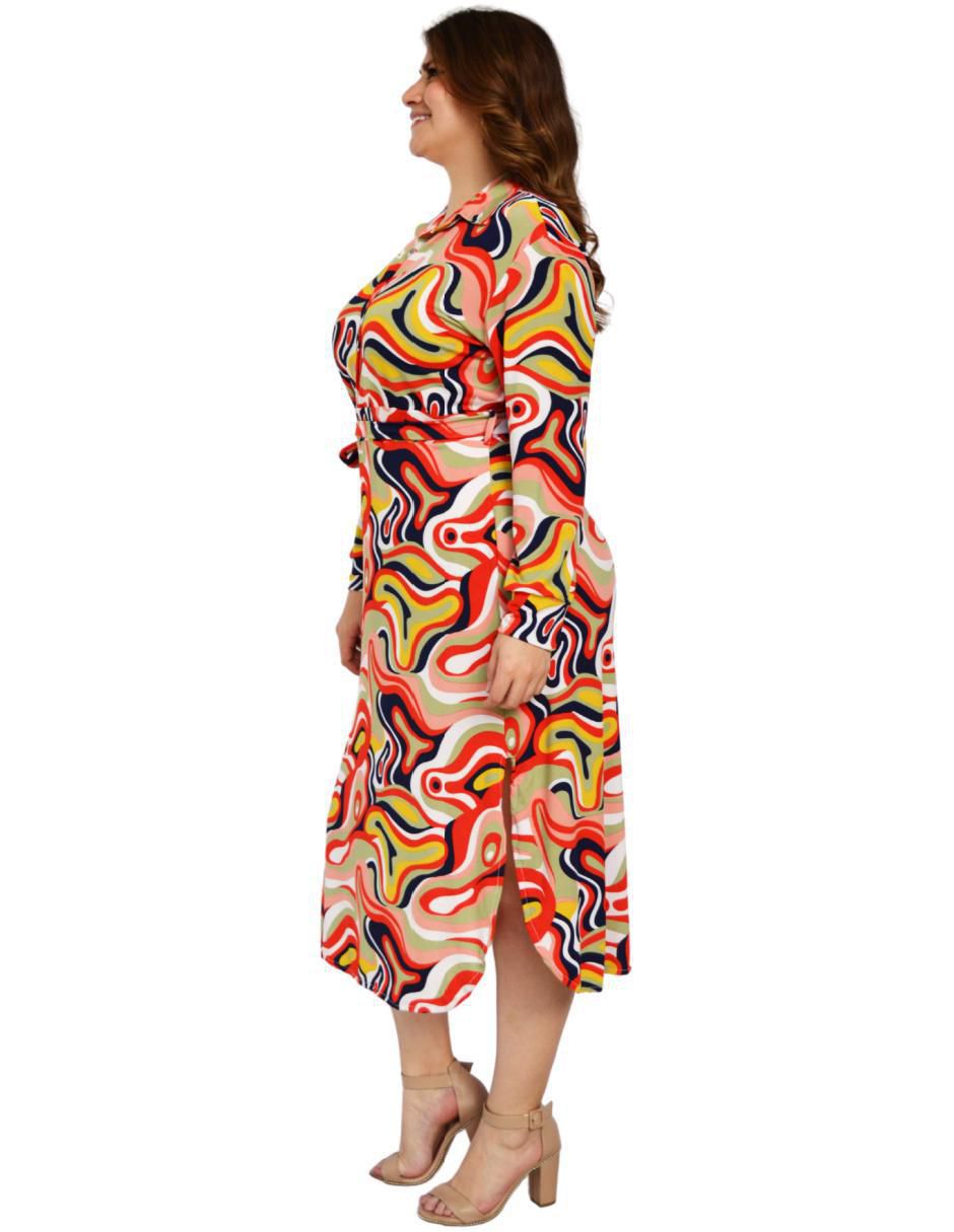 Vestido midi casual para mujer 2