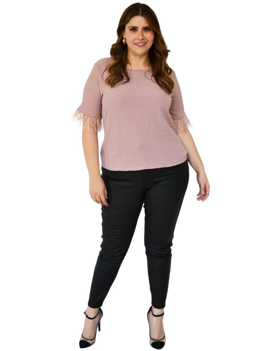 Blusa manga corta para mujer 5