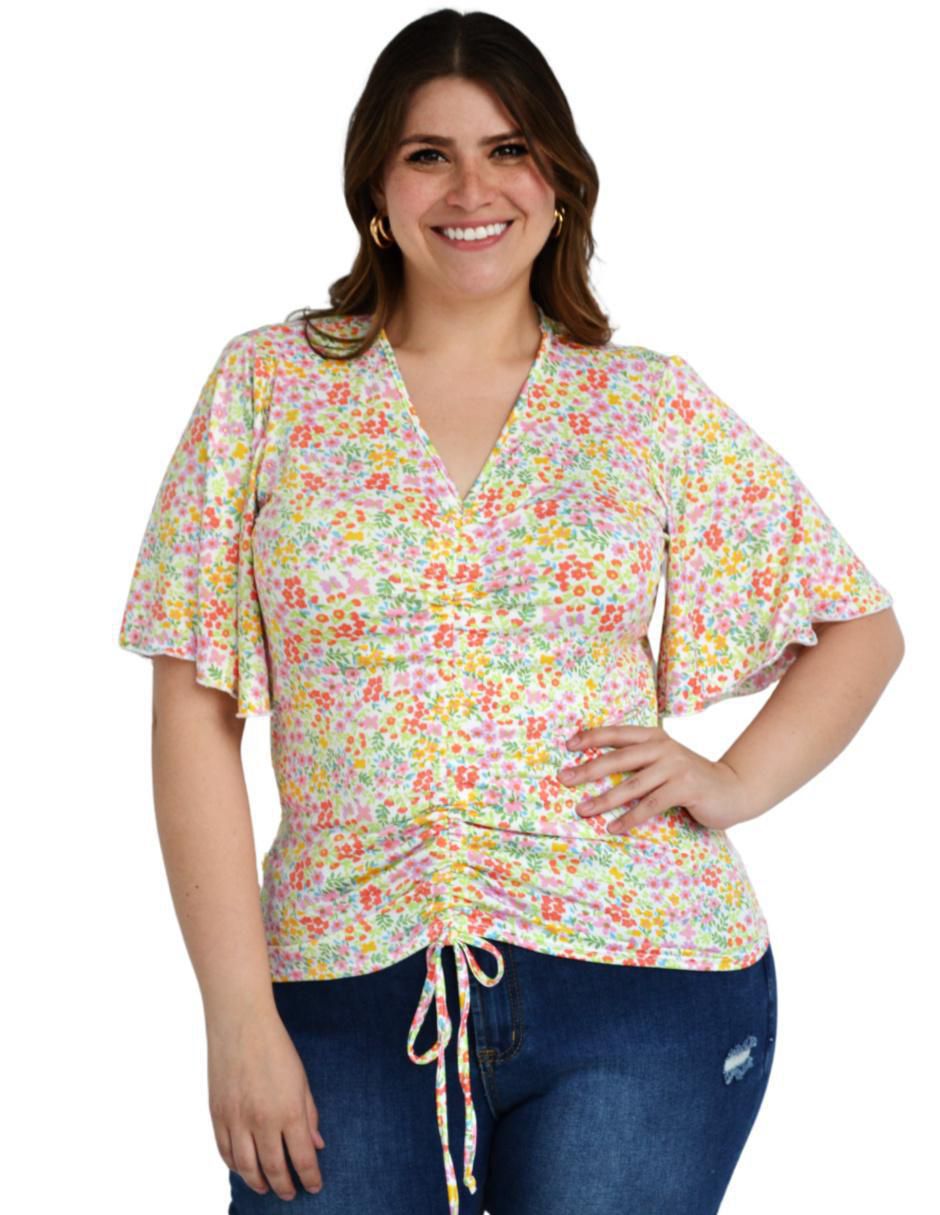Blusa manga 3/4 para mujer 1
