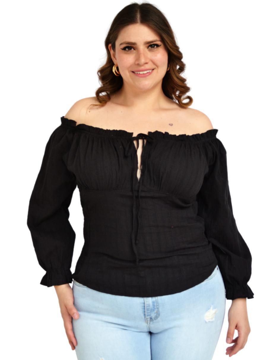 Blusa manga larga para mujer 1