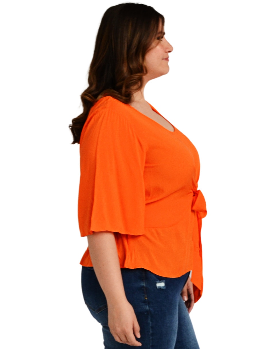 Blusa manga 3/4 para mujer 2