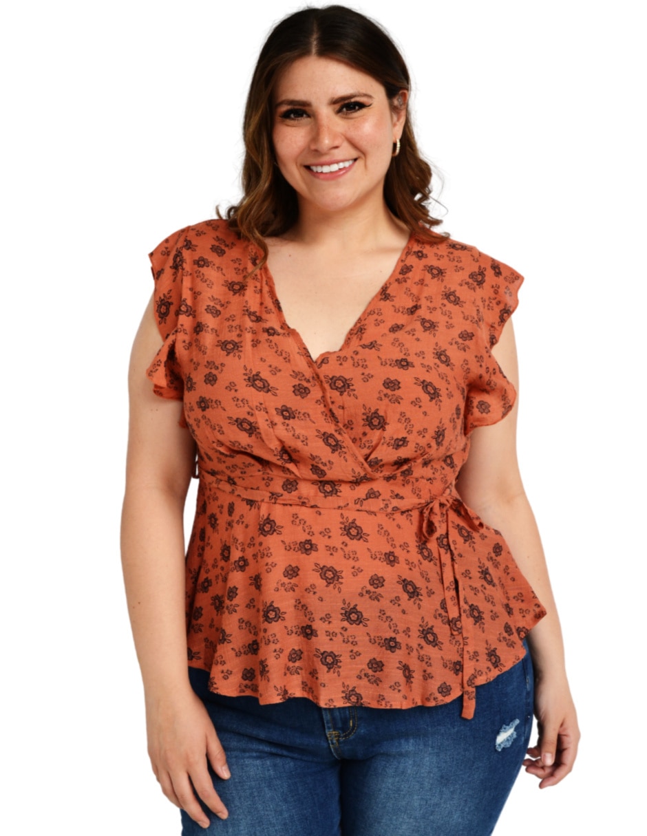 Blusa manga corta para mujer 2