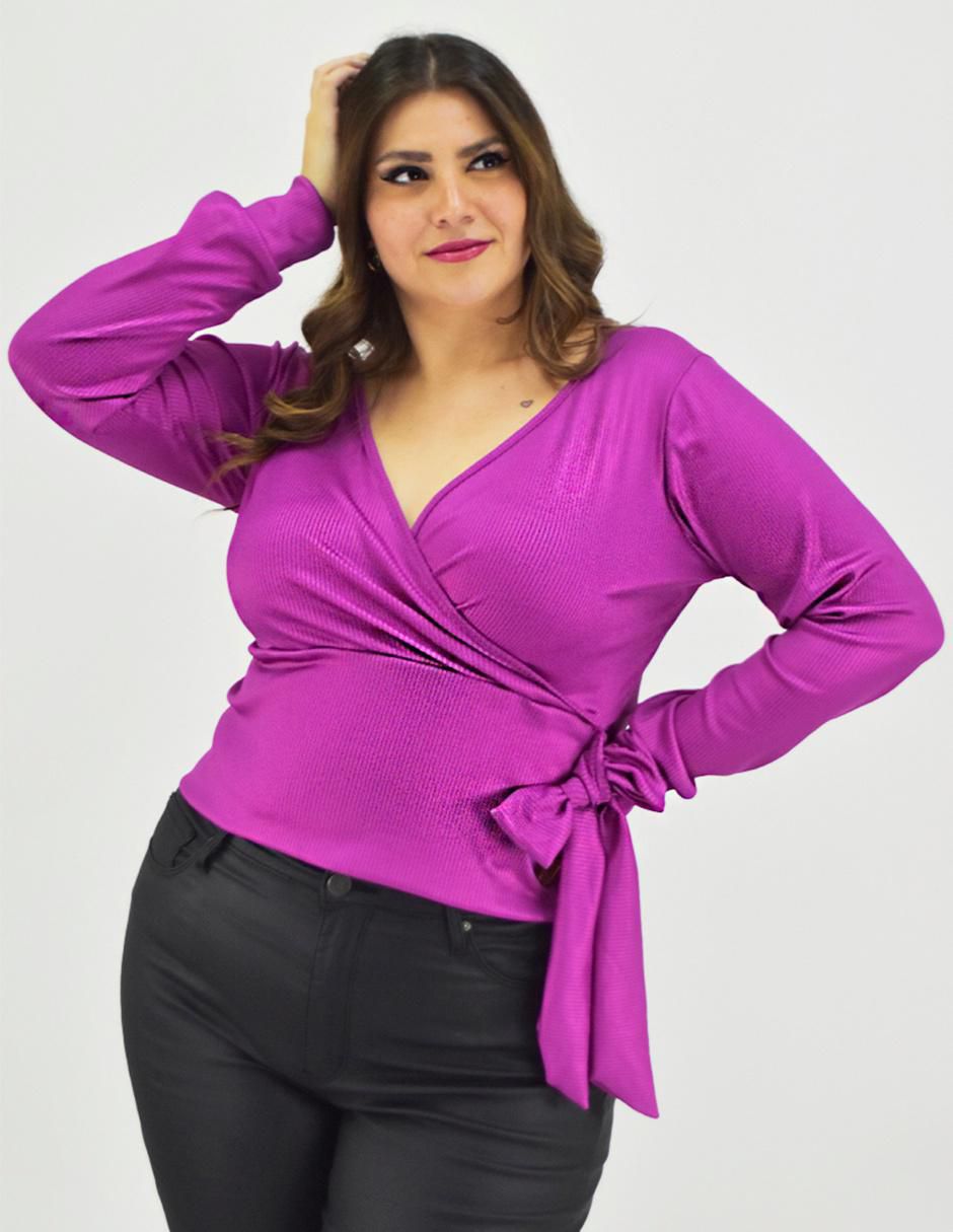 Blusa manga larga para mujer 5