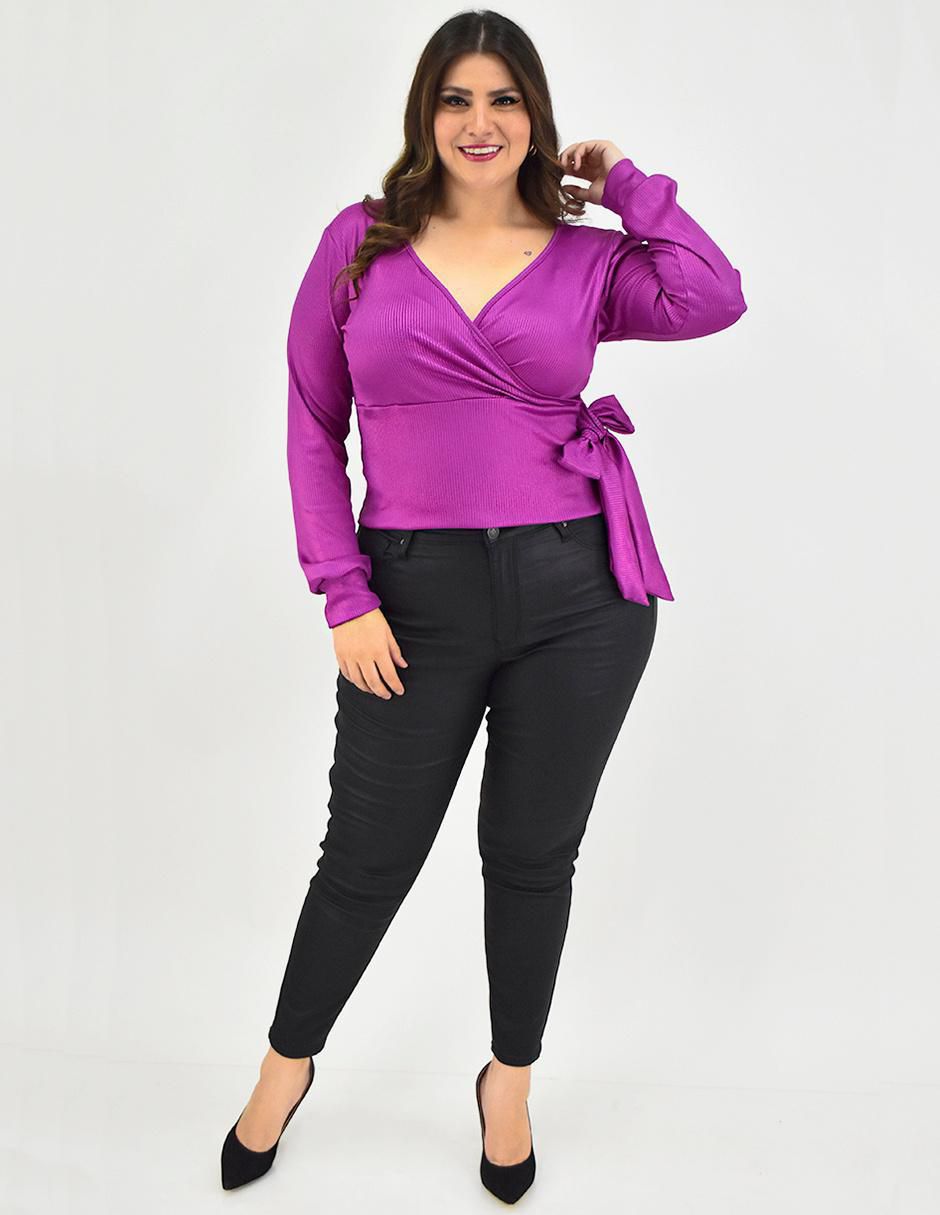 Blusa manga larga para mujer 6