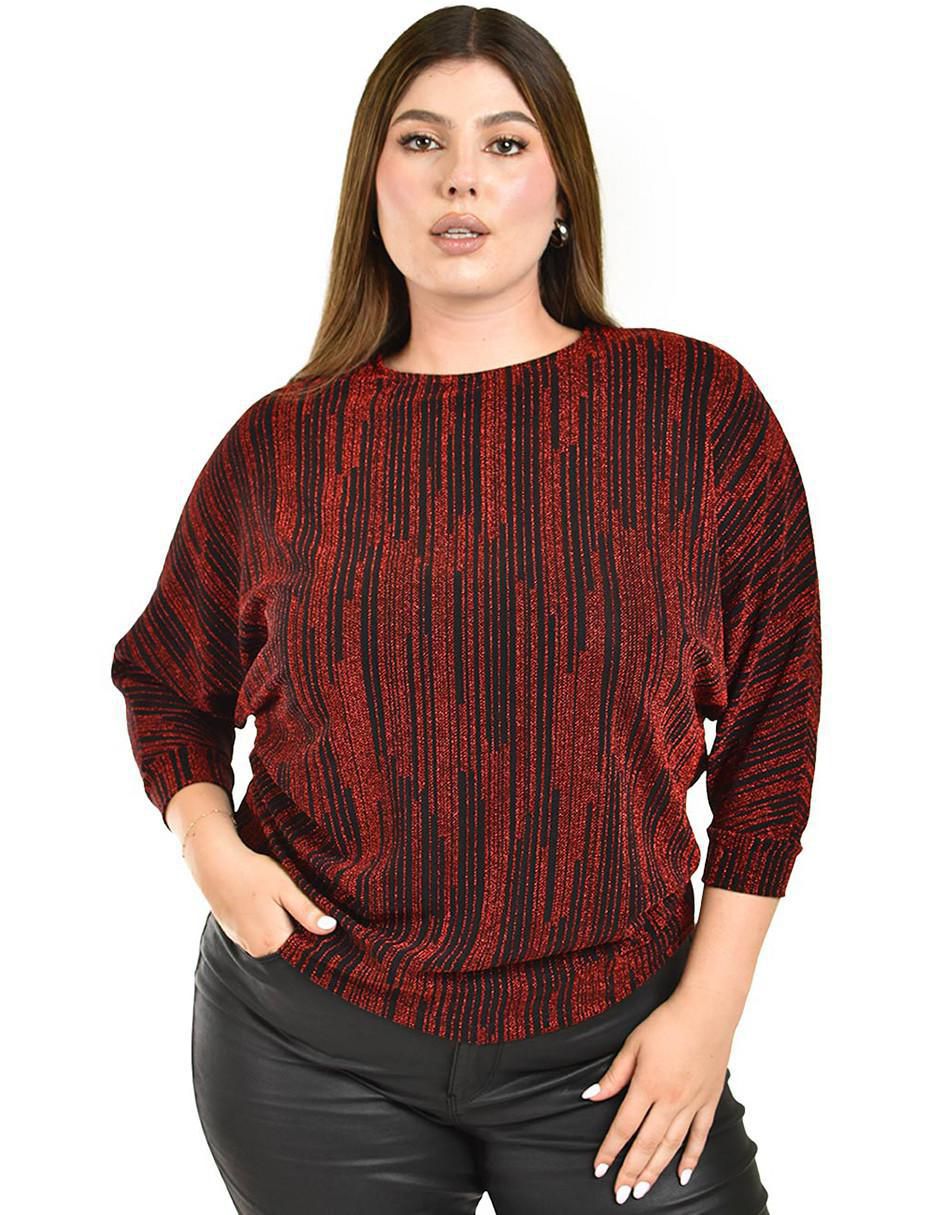 Blusa manga 3/4 para mujer
