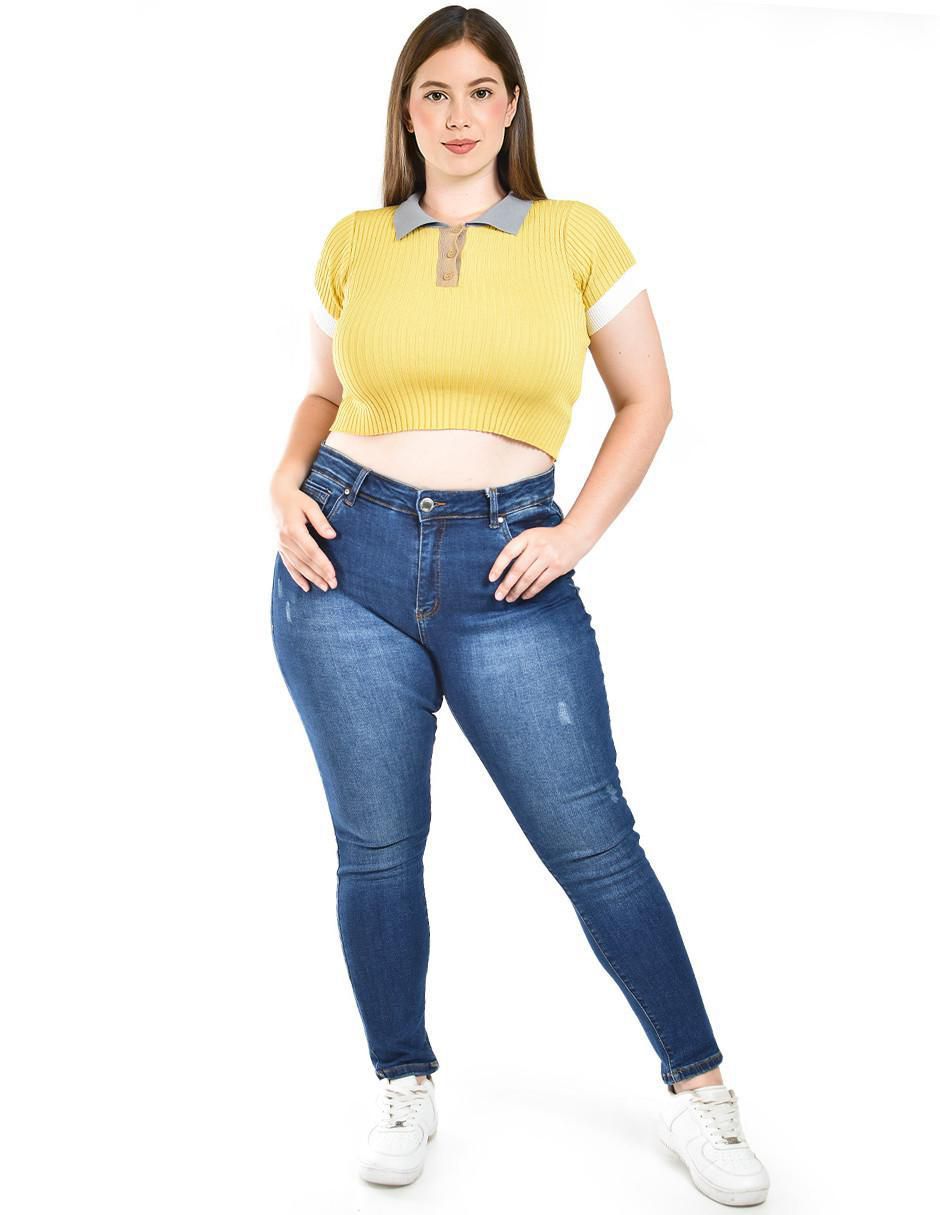 Jeans skinny para mujer 4