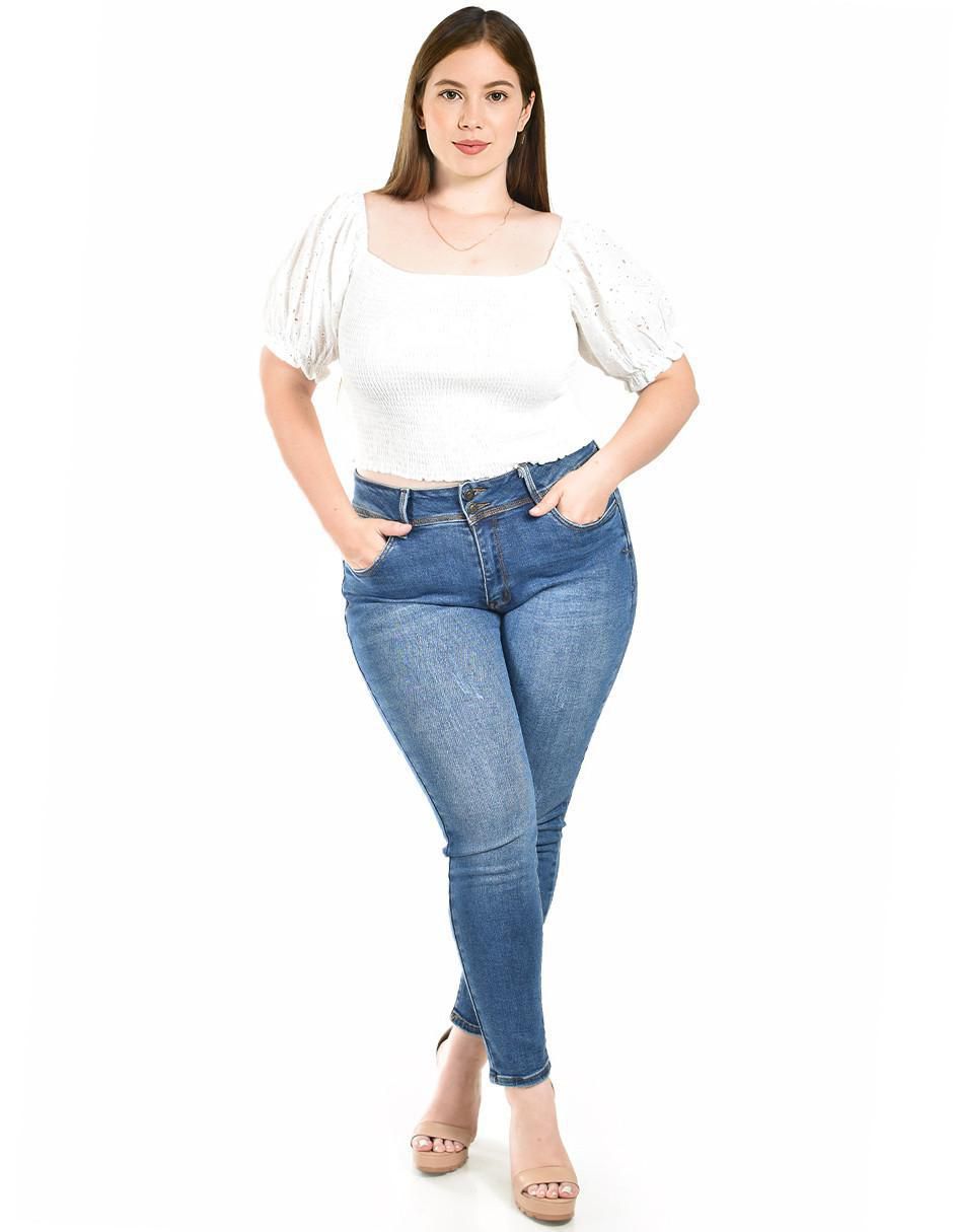 Jeans skinny para mujer 4
