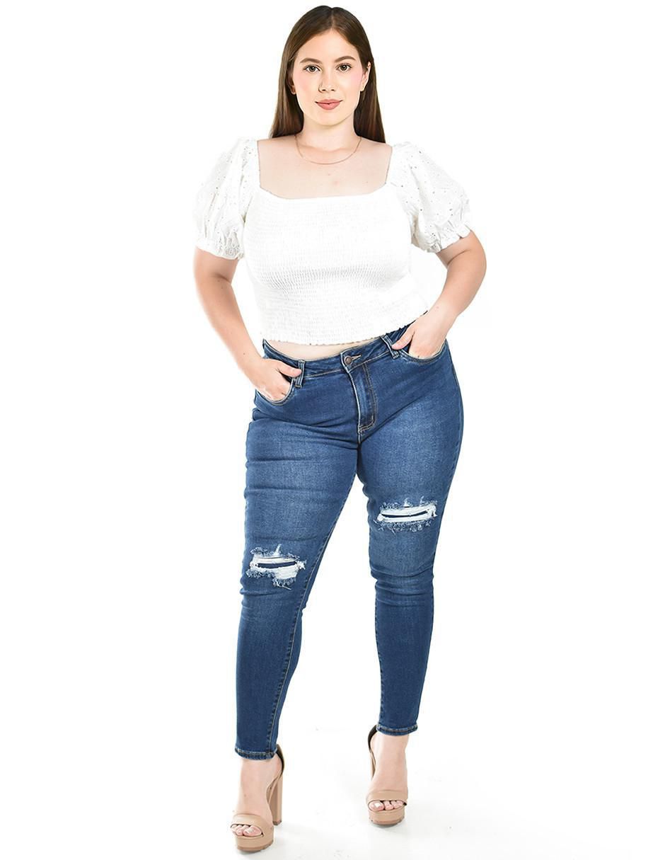 Jeans skinny para mujer 4