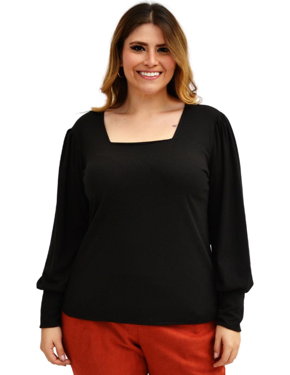 Blusa manga larga para mujer 1