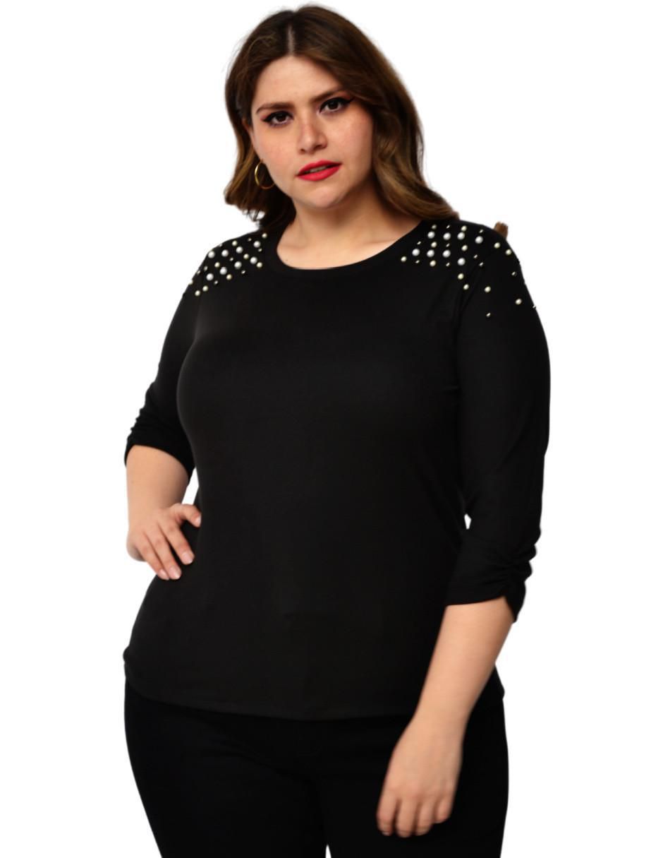 Blusa manga 3/4 para mujer 1